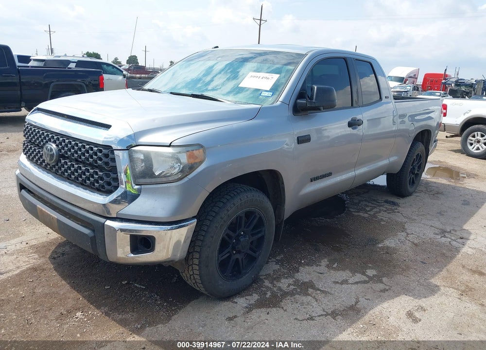 2019 TOYOTA TUNDRA SR5 5.7L V8 VIN: 5TFUW5F16KX856975