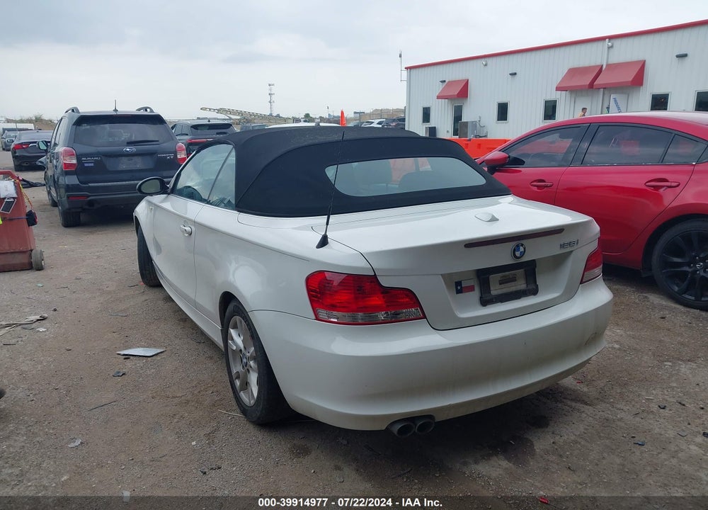 2009 BMW 128I VIN: WBAUL73519VJ76982