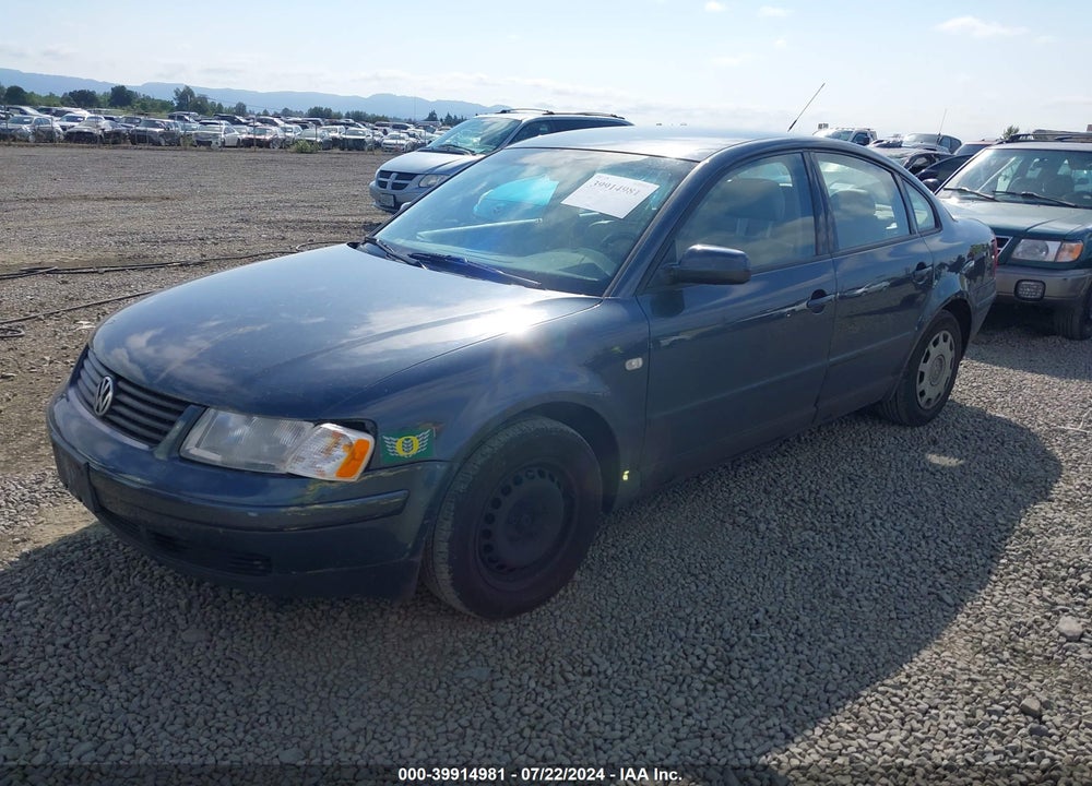 2000 VOLKSWAGEN PASSAT GLS V6 VIN: WVWMD23B6YP214069