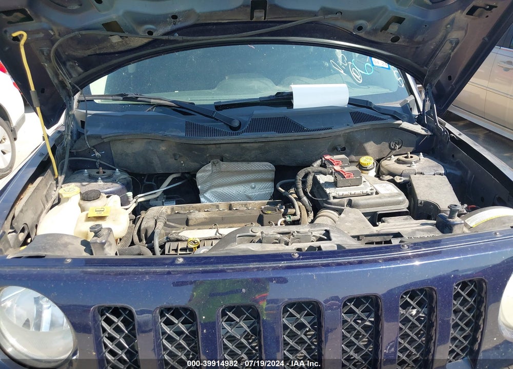 2012 JEEP PATRIOT SPORT VIN: 1C4NJPBA5CD617425