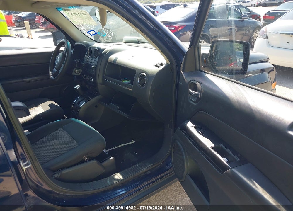 2012 JEEP PATRIOT SPORT VIN: 1C4NJPBA5CD617425