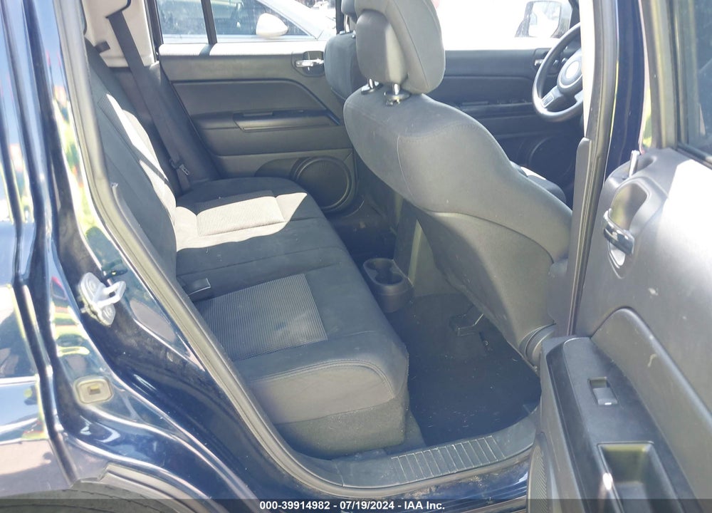 2012 JEEP PATRIOT SPORT VIN: 1C4NJPBA5CD617425