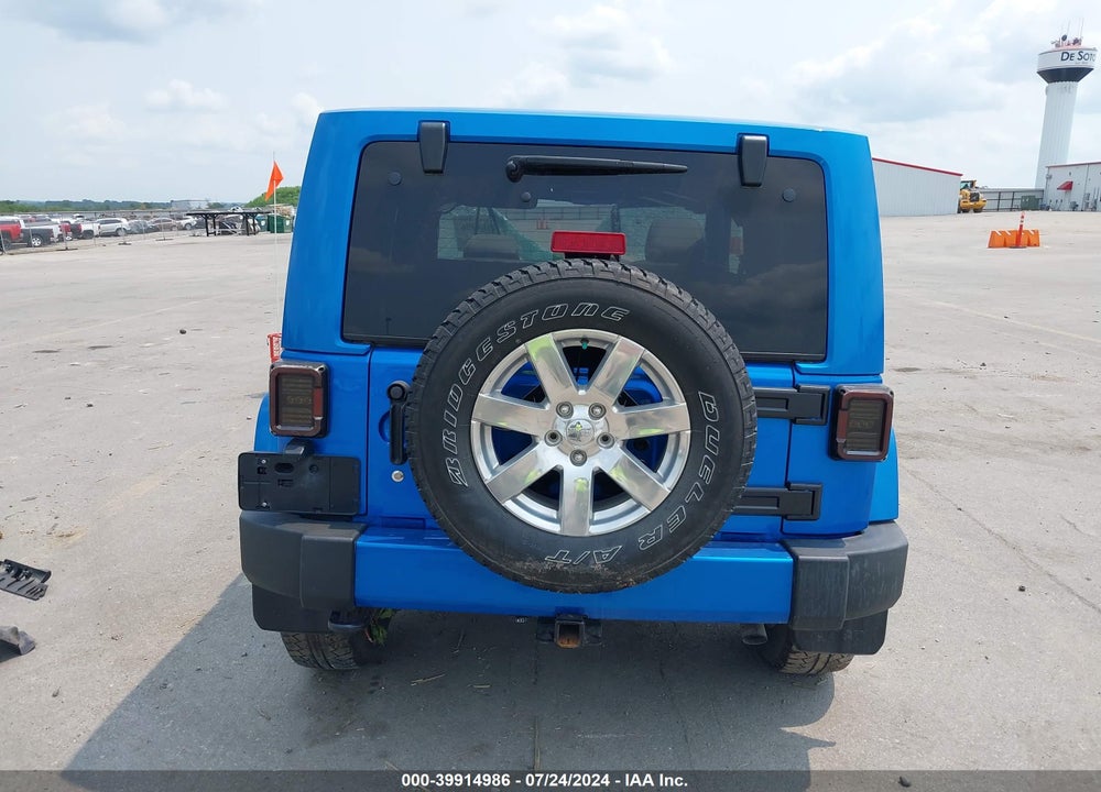 2016 JEEP WRANGLER SAHARA VIN: 1C4AJWBG7GL146984