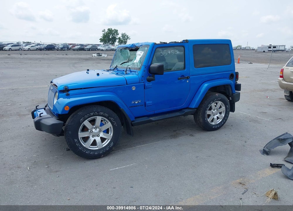 2016 JEEP WRANGLER SAHARA VIN: 1C4AJWBG7GL146984