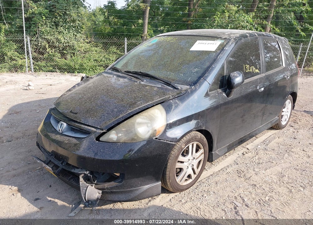 2008 HONDA FIT VIN: JHMGD38618S060851