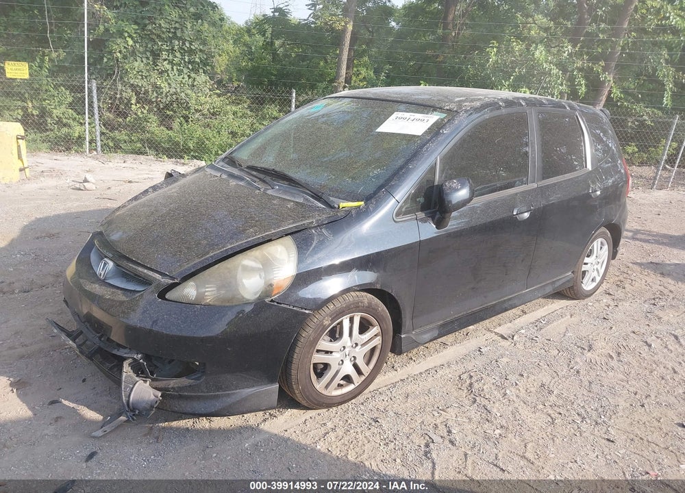 2008 HONDA FIT VIN: JHMGD38618S060851