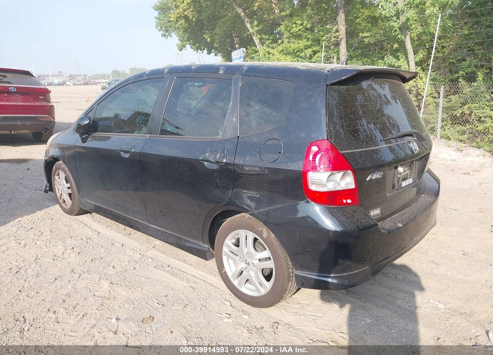 2008 HONDA FIT VIN: JHMGD38618S060851