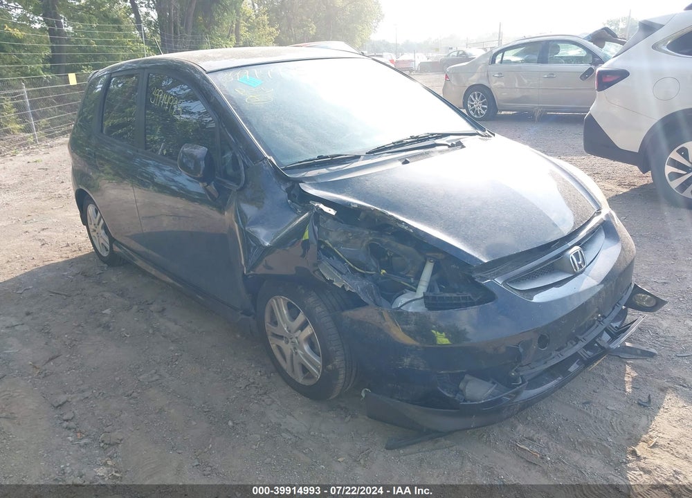 2008 HONDA FIT VIN: JHMGD38618S060851
