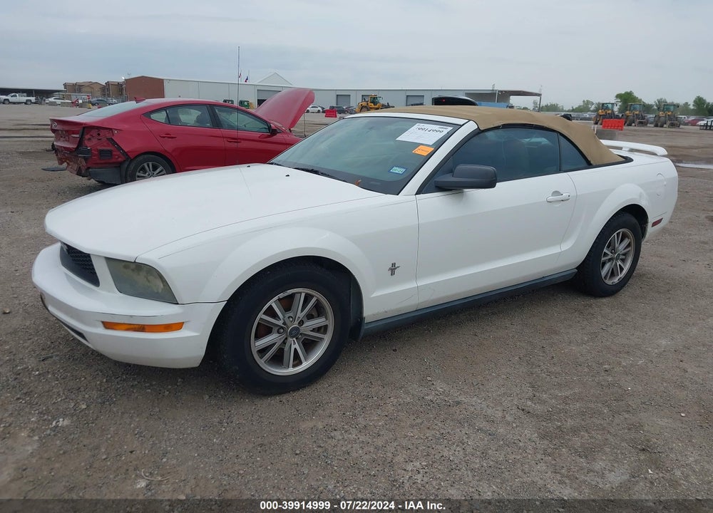 2005 FORD MUSTANG VIN: 1ZVHT84N755253452