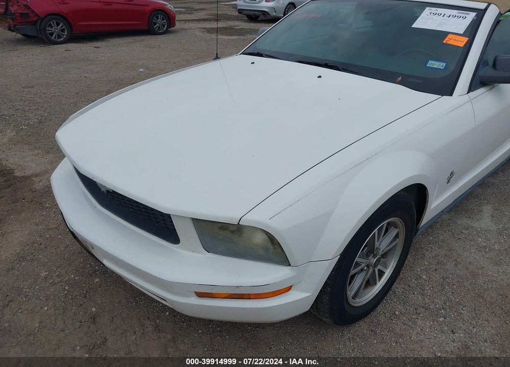 2005 FORD MUSTANG VIN: 1ZVHT84N755253452