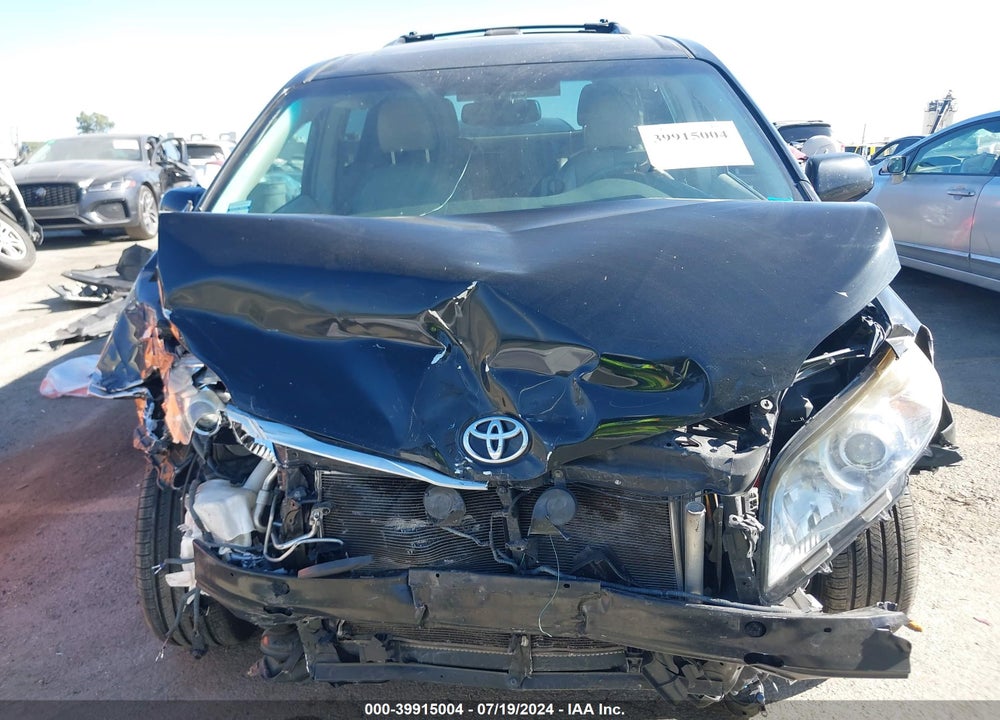 2012 TOYOTA SIENNA LIMITED V6 7 PASSENGER VIN: 5TDYK3DC0CS213891