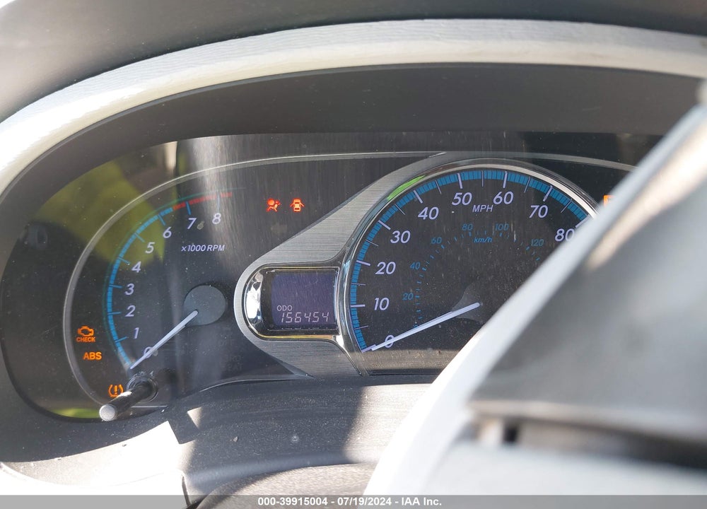 2012 TOYOTA SIENNA LIMITED V6 7 PASSENGER VIN: 5TDYK3DC0CS213891