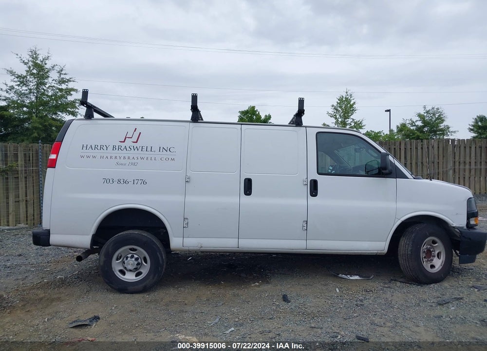 2021 CHEVROLET EXPRESS CARGO RWD 2500 REGULAR WHEELBASE WT VIN: 1GCWGAFP2M1198287
