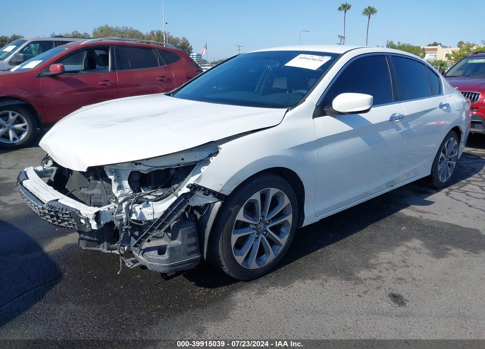 2014 HONDA ACCORD SPORT VIN: 1HGCR2F59EA090009