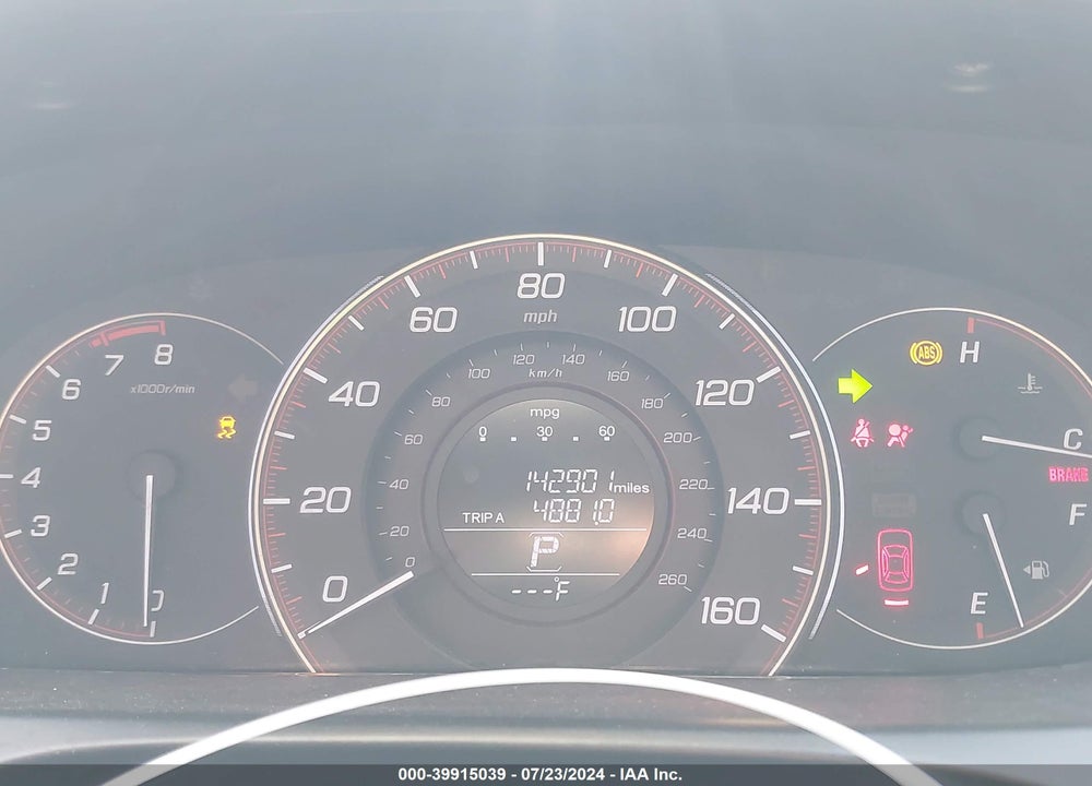 2014 HONDA ACCORD SPORT VIN: 1HGCR2F59EA090009