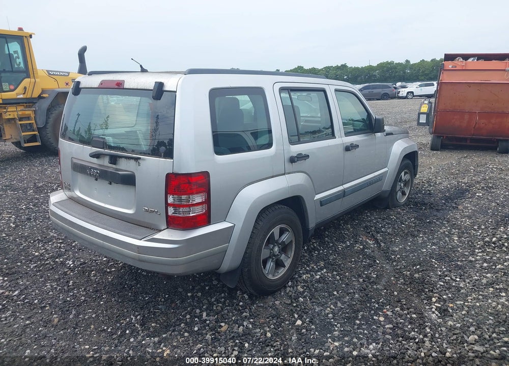 2008 JEEP LIBERTY SPORT VIN: 1J8GN28KX8W105728