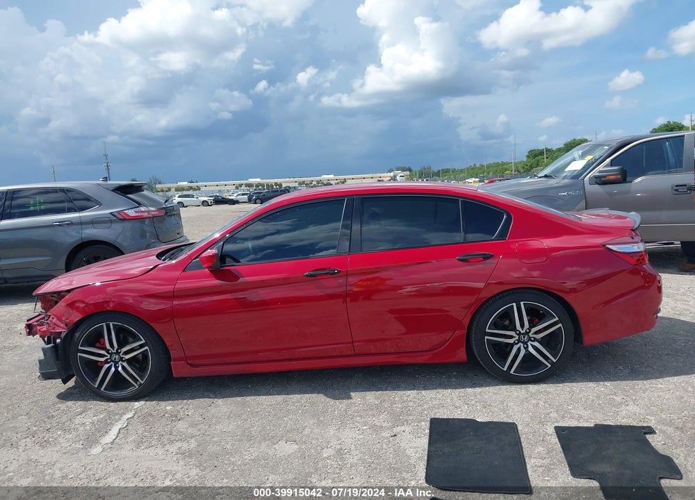 2017 HONDA ACCORD SPORT VIN: 1HGCR2F57HA278855