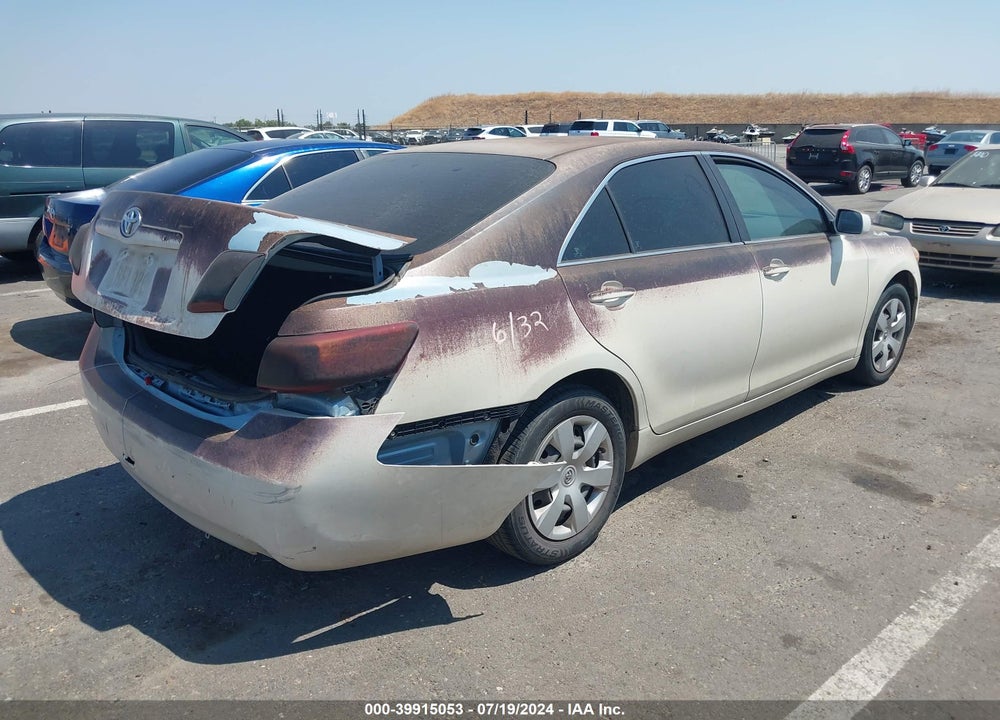 2007 TOYOTA CAMRY LE VIN: 4T1BE46K47U702511