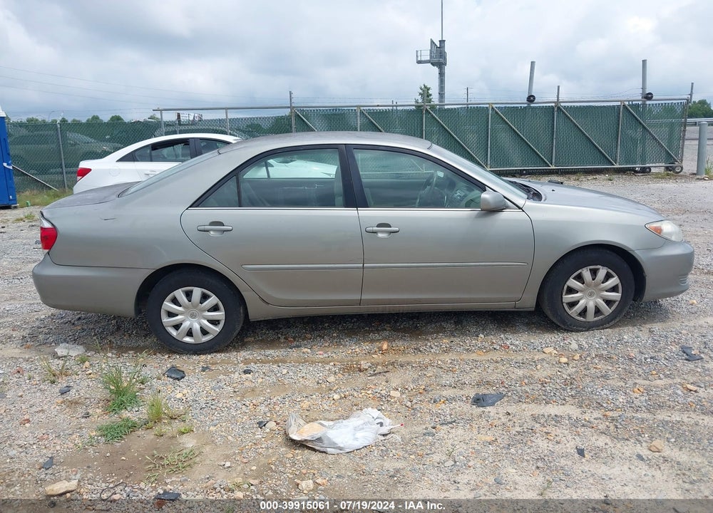 2005 TOYOTA CAMRY LE VIN: 4T1BE32K85U640012