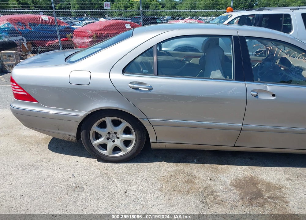 2005 MERCEDES-BENZ S 430 4MATIC VIN: WDBNG83J25A456070