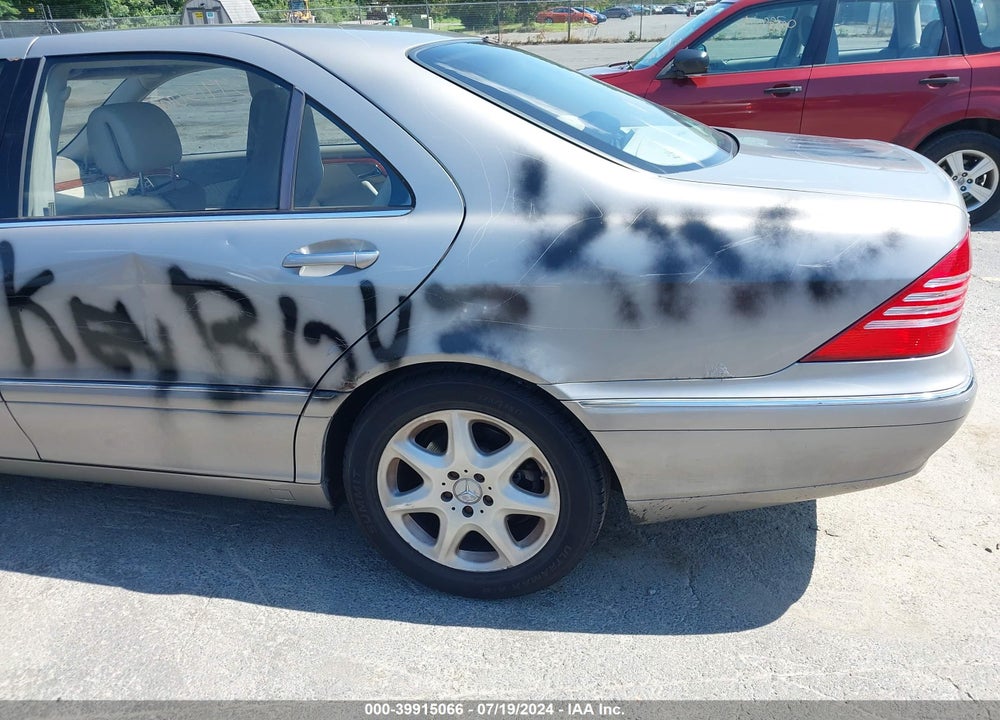 2005 MERCEDES-BENZ S 430 4MATIC VIN: WDBNG83J25A456070