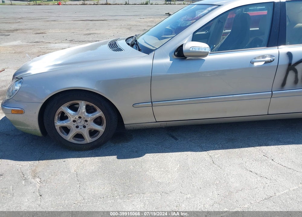 2005 MERCEDES-BENZ S 430 4MATIC VIN: WDBNG83J25A456070