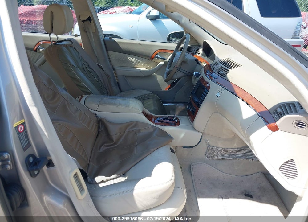 2005 MERCEDES-BENZ S 430 4MATIC VIN: WDBNG83J25A456070