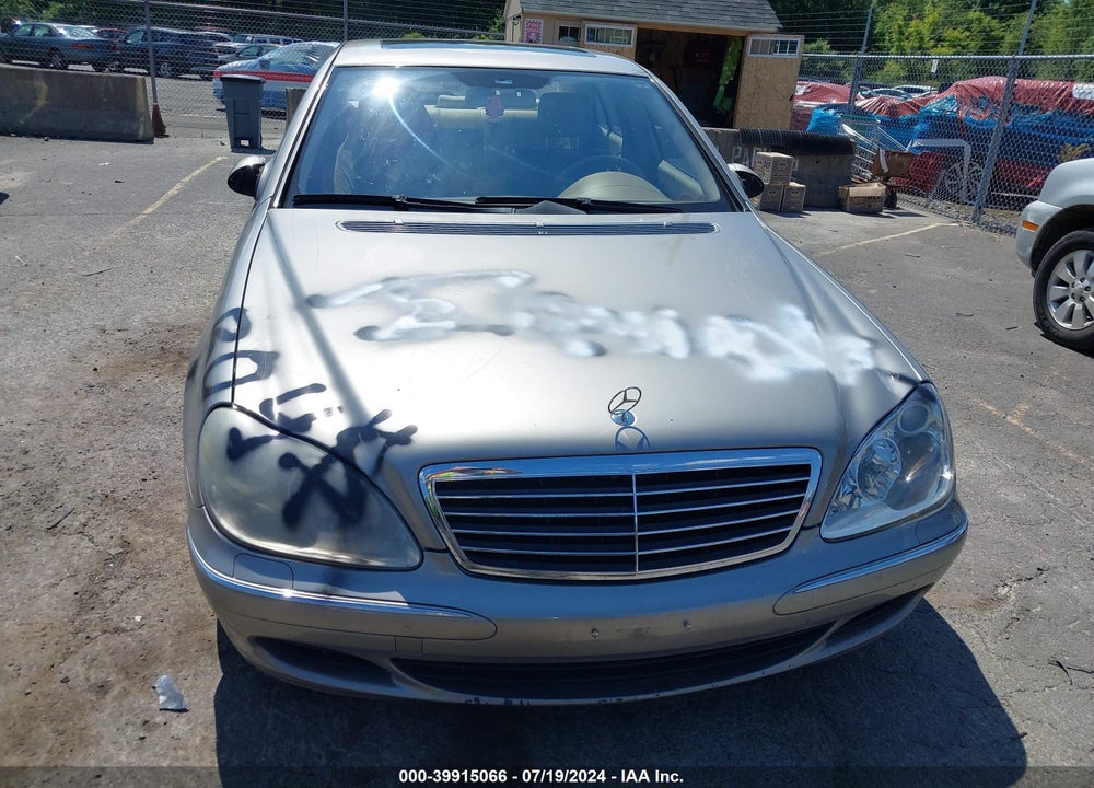 2005 MERCEDES-BENZ S 430 4MATIC VIN: WDBNG83J25A456070