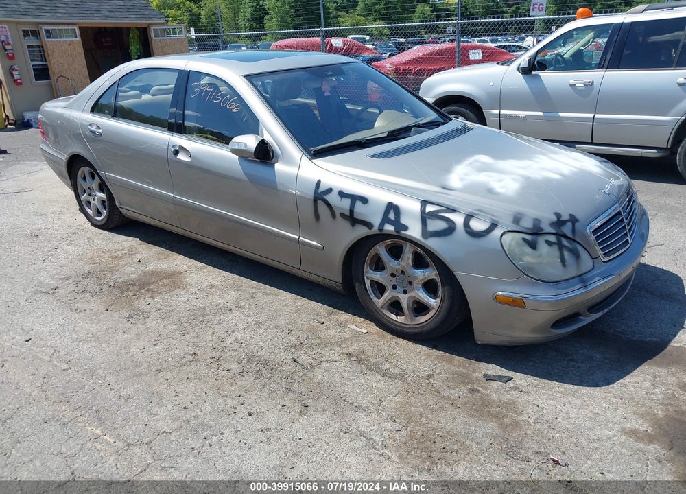 2005 MERCEDES-BENZ S 430 4MATIC VIN: WDBNG83J25A456070