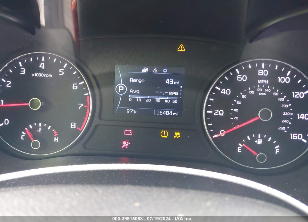 2016 KIA OPTIMA EX VIN: 5XXGU4L31GG121161