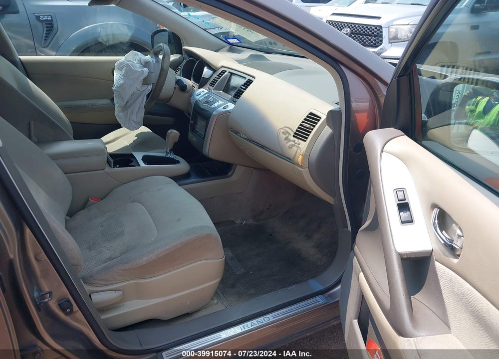 2011 NISSAN MURANO S VIN: JN8AZ1MU9BW055547