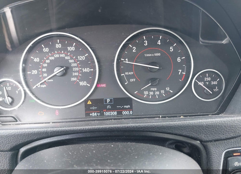 2016 BMW 328I VIN: WBA8E9C55GK644587