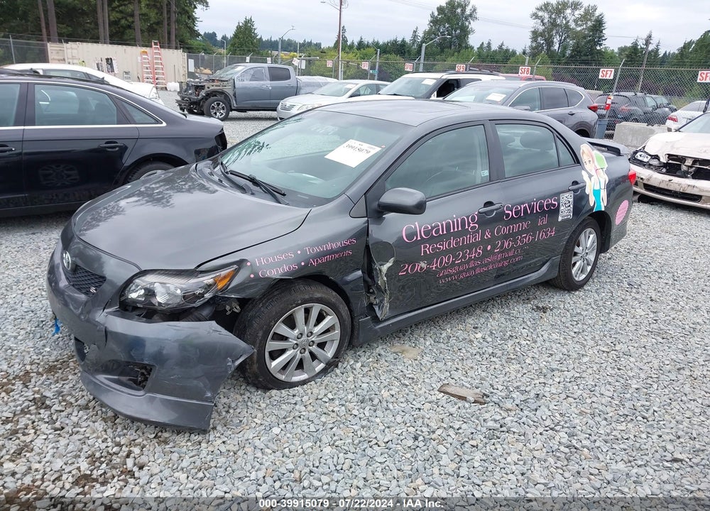 2010 TOYOTA COROLLA S VIN: 1NXBU4EE5AZ241101