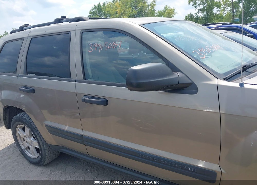 2005 JEEP GRAND CHEROKEE LAREDO VIN: 1J4GR48K85C718154