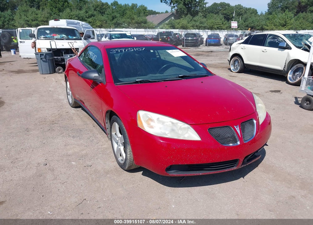 2007 PONTIAC G6 GT VIN: 1G2ZH36N474106513