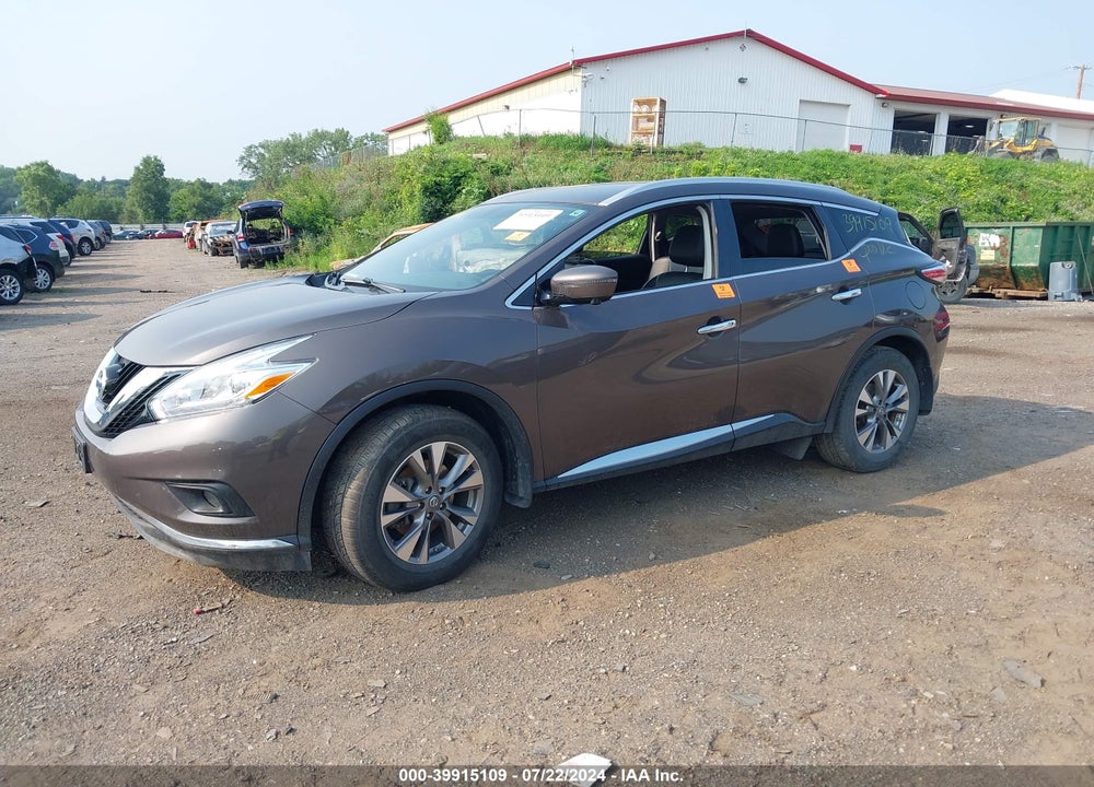 2016 NISSAN MURANO VIN: 5N1AZ2MH8GN109949