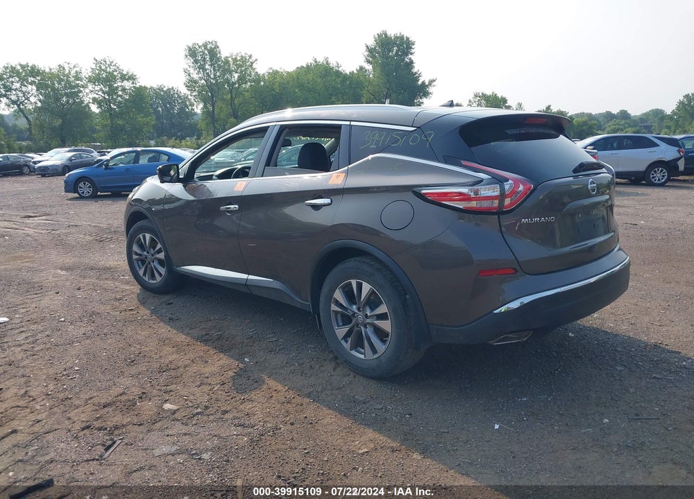 2016 NISSAN MURANO VIN: 5N1AZ2MH8GN109949