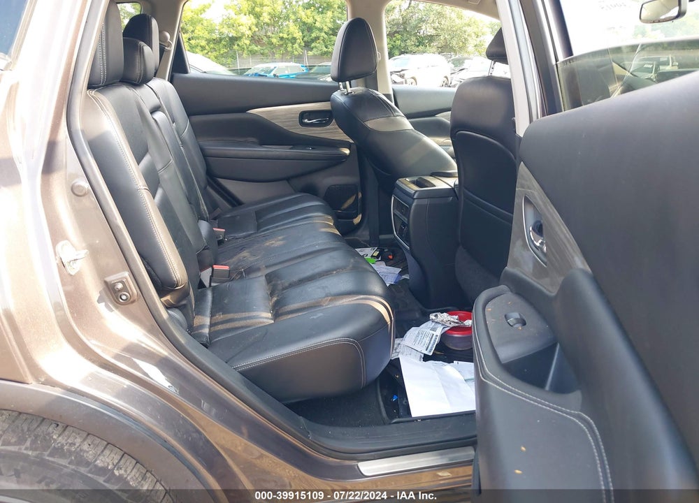 2016 NISSAN MURANO VIN: 5N1AZ2MH8GN109949