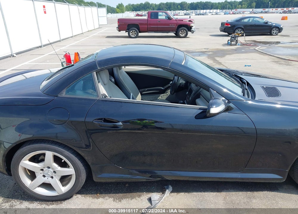 2007 MERCEDES-BENZ SLK 280 VIN: WDBWK54F67F160695