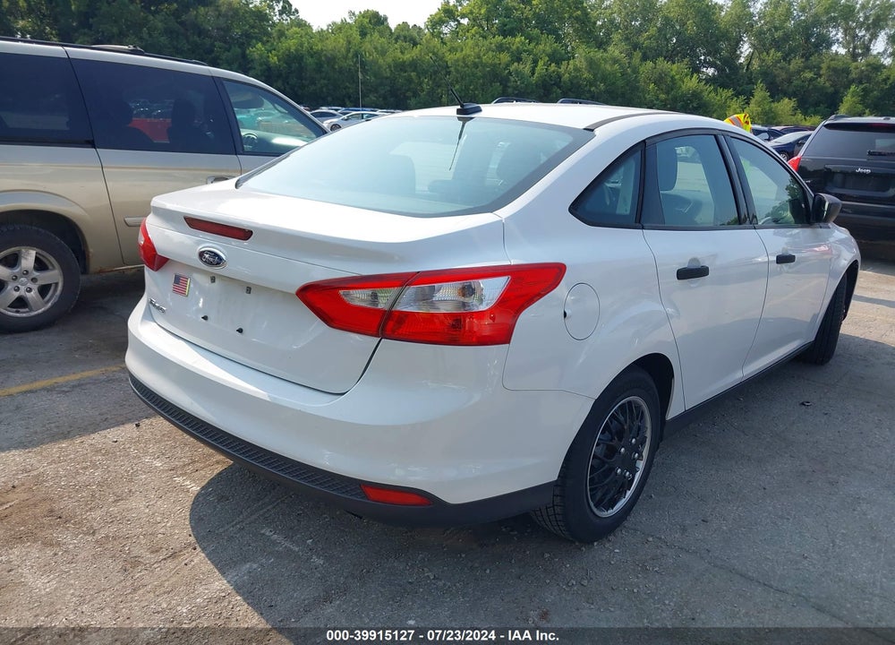 2013 FORD FOCUS S VIN: 1FADP3E28DL237581