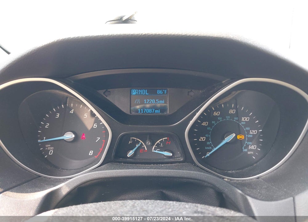 2013 FORD FOCUS S VIN: 1FADP3E28DL237581