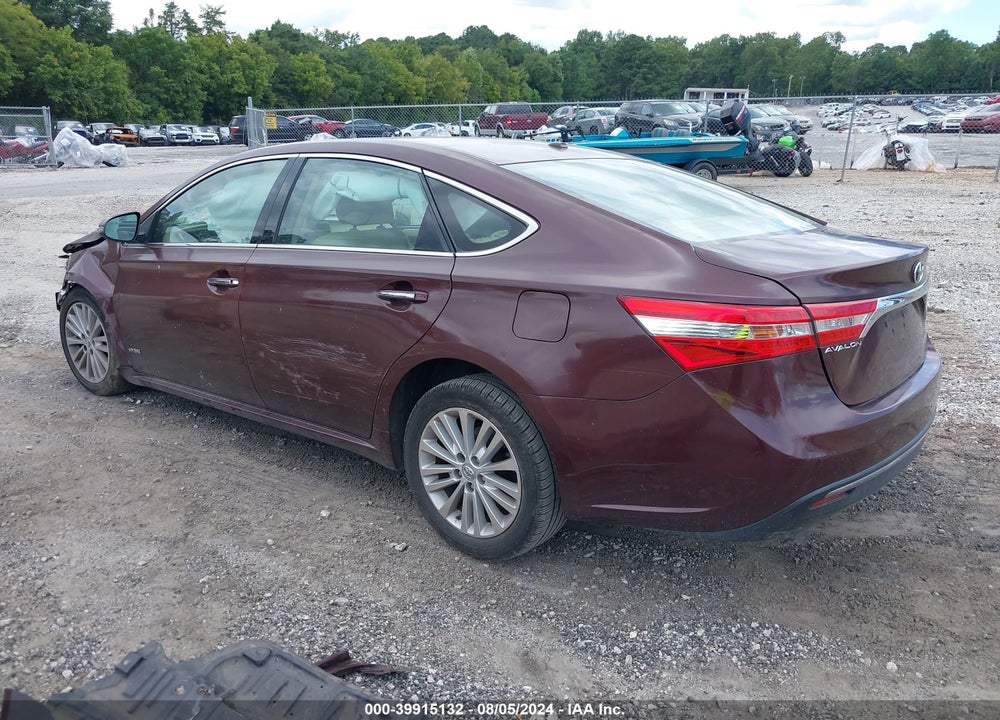 2015 TOYOTA AVALON HYBRID XLE TOURING VIN: 4T1BD1EB0FU038824