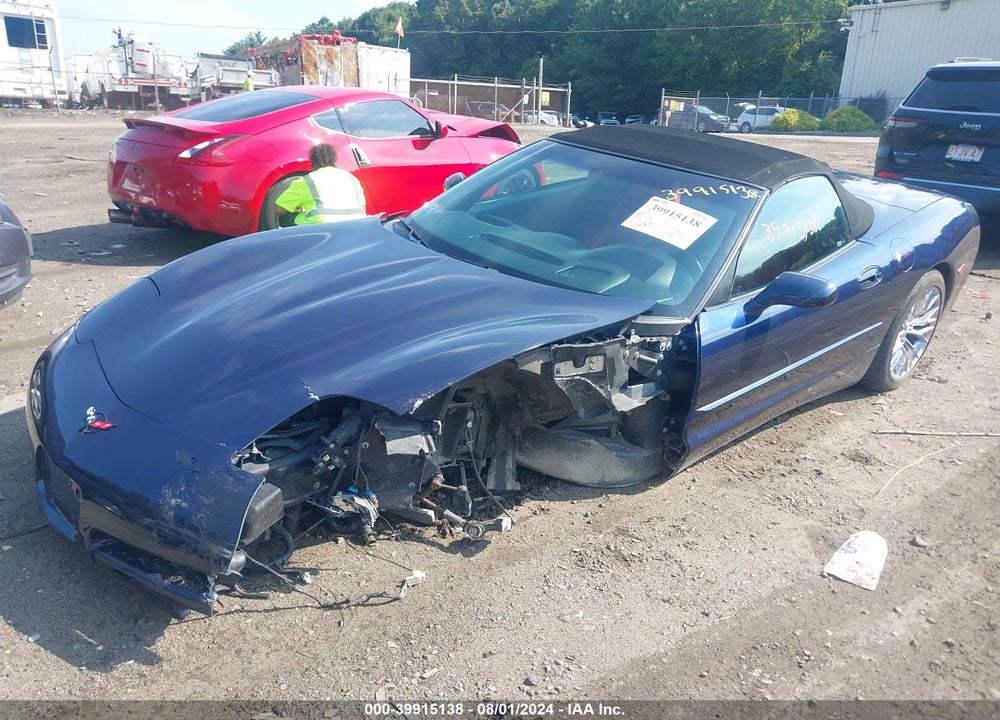 2001 CHEVROLET CORVETTE VIN: 1G1YY32G515104942