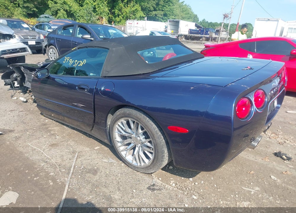 2001 CHEVROLET CORVETTE VIN: 1G1YY32G515104942