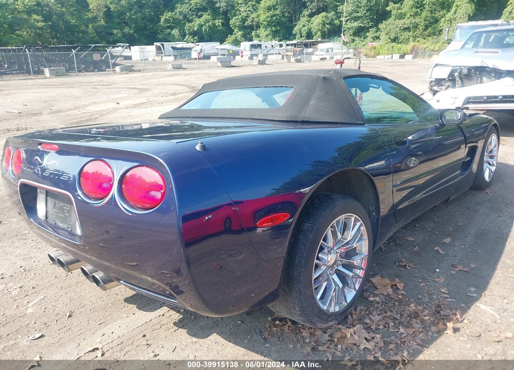 2001 CHEVROLET CORVETTE VIN: 1G1YY32G515104942
