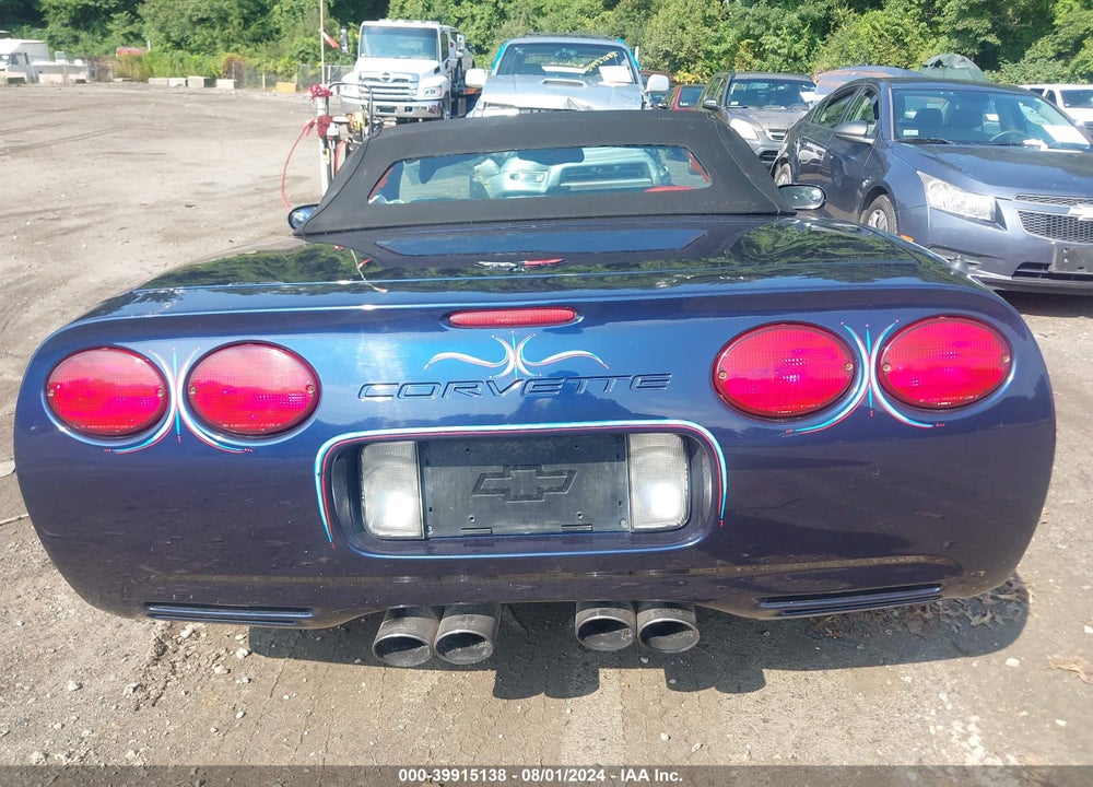 2001 CHEVROLET CORVETTE VIN: 1G1YY32G515104942