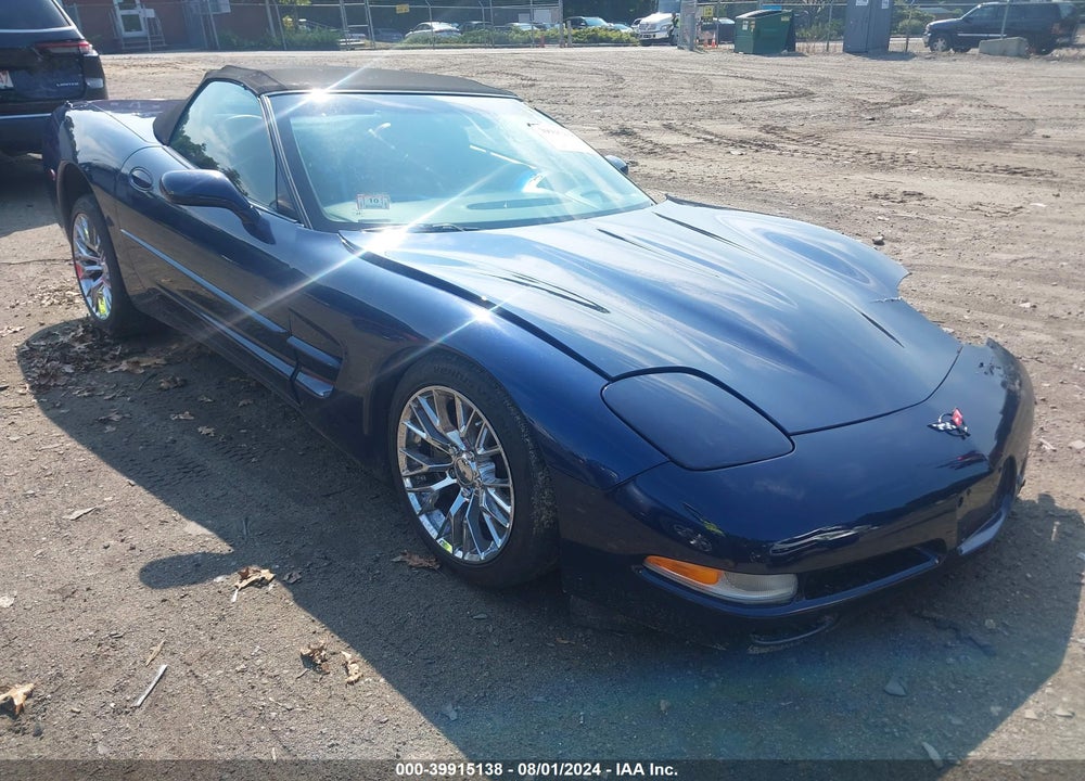 2001 CHEVROLET CORVETTE VIN: 1G1YY32G515104942