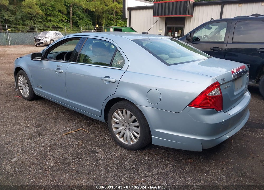 2010 FORD FUSION HYBRID VIN: 3FADP0L3XAR129373