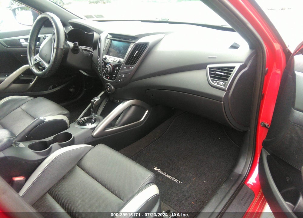 2016 HYUNDAI VELOSTER TURBO VIN: KMHTC6AE0GU254176