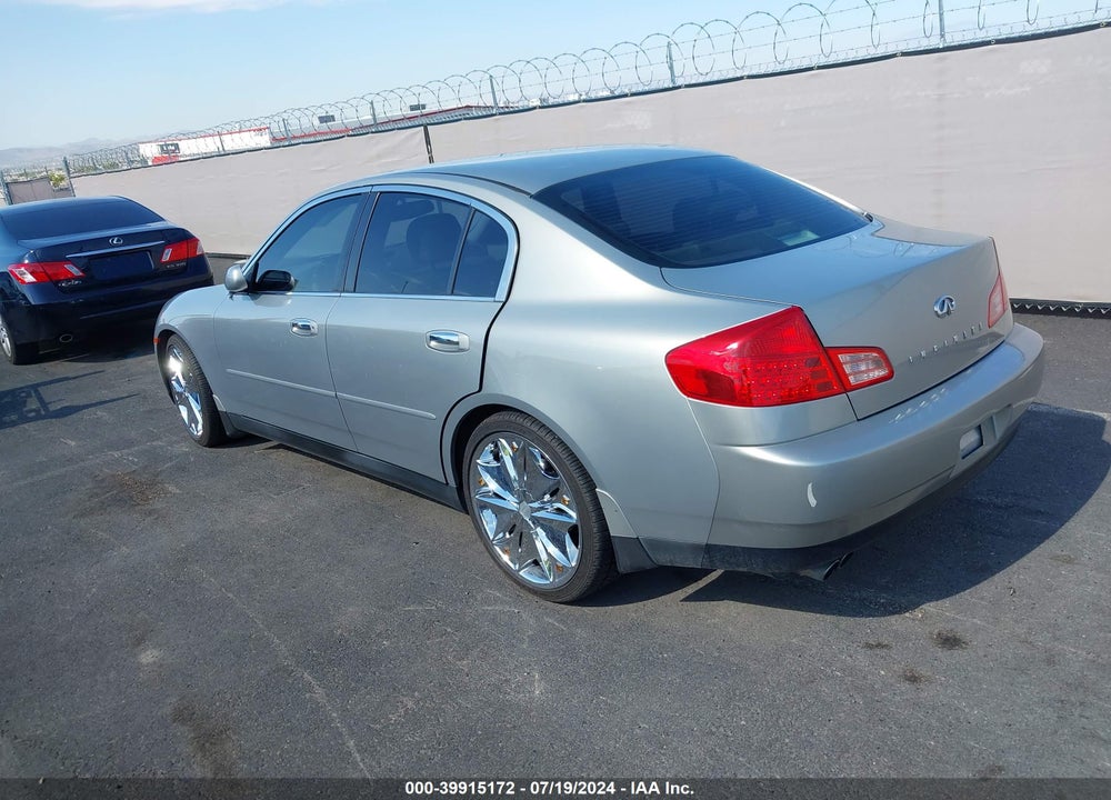 2004 INFINITI G35 VIN: JNKCV51E54M619194